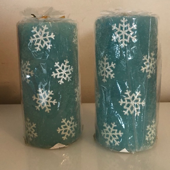 Other - Christmas Snowflake Candles